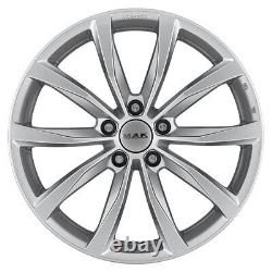 Mak Wolf Wheels Rims for Volkswagen Golf VIII GTI 7x17 5x112 Silver Umx