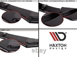 Maxton Blade Pare-chocs Avant V. 2 Volkswagen Golf 8 Gti Clubsport Look Carbone