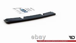 Maxton Central Arriere Splitter Volkswagen Golf 8 Gti Black Brilliant