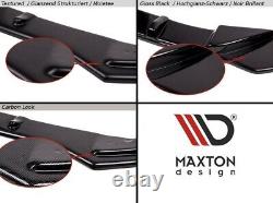 Maxton Central Arriere Splitter Volkswagen Golf 8 Gti Black Brilliant