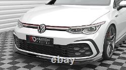 Maxton Front Bumper Lip V. 6 for Volkswagen Golf GTI Mk8