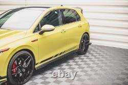 Maxton Skirts for V. 2 + Spoilers Volkswagen Golf GTI / GTE / GT