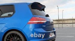 Maxton Spoiler Cap V. 3 Volkswagen Golf 7 / 7 Facelift R / R-line / Gti Textur