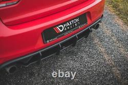 Maxton Sport Durability Central Rear Diffuser V.2 Volkswagen Golf GTI Mk6