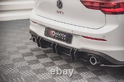 Maxton Sport Durability Central Rear Diffuser V. 2 for Volkswagen Golf 8 GTI N