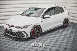 Maxton Sports Durability Additions Side Skirts + Flaps Volkswagen Golf GTI