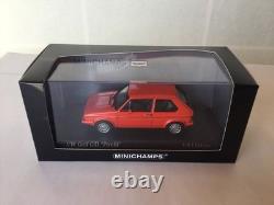 Minichamps 1/43 Volkswagen Golf GTI Pirelli Scale Model Car