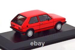Minichamps 1/43 Volkswagen Golf Gti 1983 Red 500 Limited 43 Vw