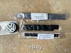 Mk1 Golf GTI Cabriolet Sportline Rivage Karmann REAR (4) Badge SET