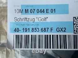 Mk1 Golf Gti Cabriolet Complete Set (6) Badges