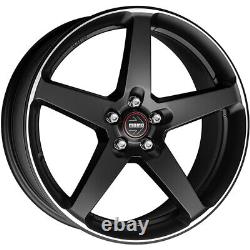 Momo Five Wheels Rims for Volkswagen Golf VIII GTI 8x17 5x112 Matt Black UFN