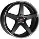 Momo Five Wheels Rims For Volkswagen Golf Viii Gti 8x17 5x112 Matt Black Ufn