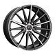 Momo Rf-05 Wheels Rims For Volkswagen Golf Viii Gti 8.5x19 5x112 Matt Grey Hdb