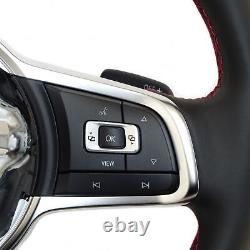 Multifunctional Sport Steering Wheel VW Golf 7 VII Gti R Black Red Steering Wheel