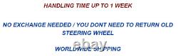 NEW LEATHER VW Volkswagen Golf II 2 GTI VR6 MK1 MK2 Steering Wheel Handles NEW