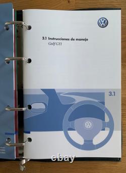 NEW Volkswagen Golf MK5 GTI User Manual (FRENCH)