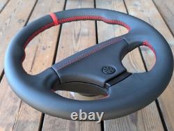 New LEATHER Steering Wheel for VW Volkswagen Golf MK2 MK3 GTI VR6 Vento Corrado