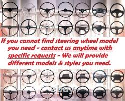 New Leather Steering Wheel for VW Volkswagen Golf 2 3 MK2 MK3 GTI VR6 Alcantara