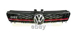 New Oem Vw Golf Mk6 Gti 2008-2013 Centre Supérieur Calandre 5k0853651ak/bg