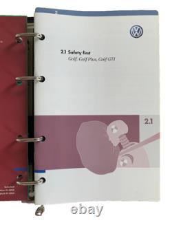 New Volkswagen Golf MK5 GTI Owner’s Manual (English)