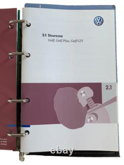 New Volkswagen Golf MK5 GTI owner’s manual (Italian)