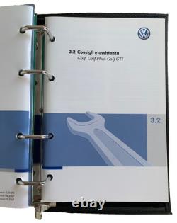 New Volkswagen Golf MK5 GTI owner’s manual (Italian)