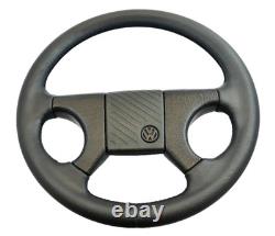 New leather steering wheel for VW Volkswagen Golf II 2 MK2 GTI Rally Jetta GTI