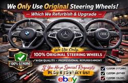 New leather steering wheel for VW Volkswagen MK2 Golf II 2 GTI blue dot OEM