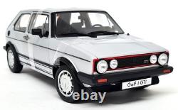 Nex 1/18 Volkswagen Golf GTI MK1 Pirelli Silver 1982 Scale Diecast Model Car