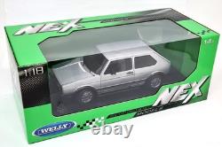 Nex 1/18 Volkswagen Golf GTI MK1 Pirelli Silver 1982 Scale Diecast Model Car