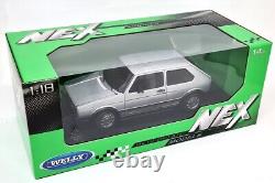 Nex 1/18 Volkswagen Golf GTi MK1 Pirelli Silver 1982 Scale Diecast Model Car