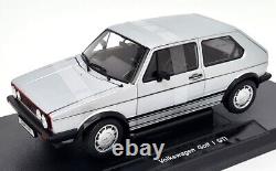 Nex 1/18 Volkswagen Golf GTi MK1 Pirelli Silver 1982 Scale Diecast Model Car