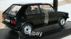 Norev 1/18 Diecast 188487 1976 Vw Volkswagen Golf Gti Black