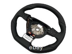 OEM Gti Steering Wheel VW Golf 5 V Perforated Leather Flat Multifunction Steering Wheel DSG