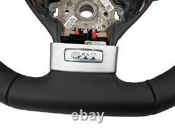 OEM Gti Steering Wheel VW Golf 5 V Perforated Leather Flat Multifunction Steering Wheel DSG