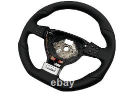 OEM Gti Steering Wheel VW Golf 5 V Perforated Leather Flat Multifunction Steering Wheel DSG