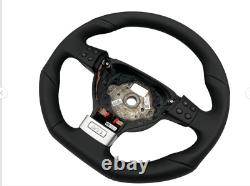 OEM Multifunction Steering Wheel GTI VW Golf 5 V in Perforated Leather Flat DSG
