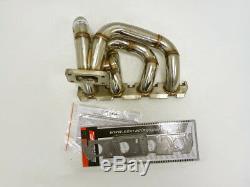 Obx Steel Header Turbo Manifold For 2006-2009 Volkswagen Gti 2.0t