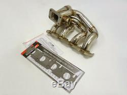 Obx Steel Header Turbo Manifold For 2006-2009 Volkswagen Gti 2.0t