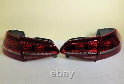 Oem Kit Led Rear Lamp Vw Golf Mk7 VII Gti Gtd Gte 5g0945207 5g0945208 F