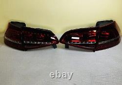 Oem Kit Led Rear Lamp Vw Golf Mk7 VII Gti Gtd Gte 5g0945207 5g0945208 F