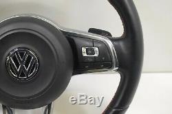 Oem Vw Golf Gti 7 Complete Steering Wheel With Multifunction 5g0880201j