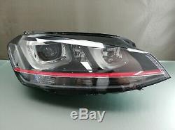 Original Golf Gti 7 Lights Headlights Bi-xenon Light Curve A 5g1941034