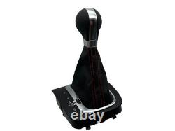 Original VW GTI Gear Lever DSG Leather Cover Golf 5 R32 Scirocco