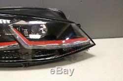 Original Volkswagen Golf Mk7.5 Gti Front Headlight O / S Led Drivers