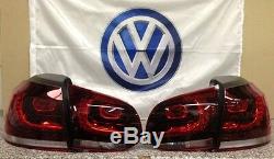 Original Vw Golf VI Led Tail Gti / R-design With Additional On Equipment