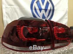 Original Vw Golf VI Led Tail Gti / R-design With Additional On Equipment