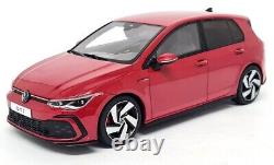 Otto 1/18 VW Golf GTi Mk8 Red 2021 Volkswagen Resin Scale Model Car