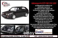 Ottomobile 112 Volkswagen Golf Gti Mk2 16v 1989 Limited No. / 999 Pcs Otto