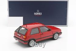 RARE 1990 Volkswagen VW Golf 2 GTI Red 1/18 by NOREV 188438